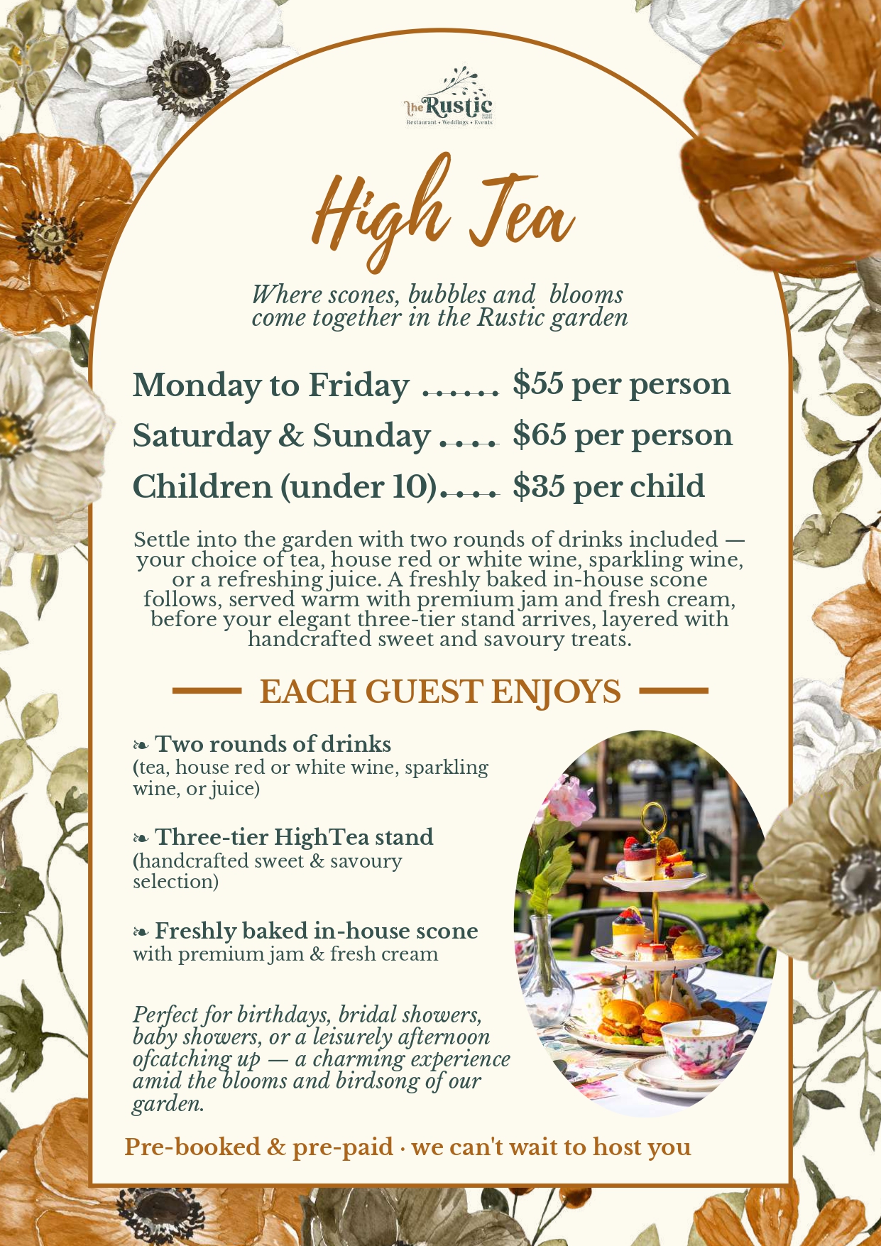 High Tea in the Garden